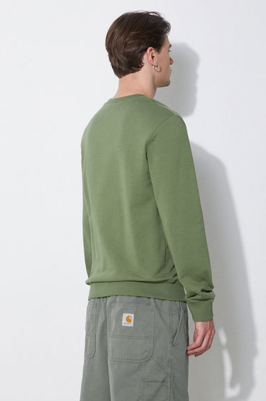Cветр A.P.C. A.P.C. Item Crewneck Sweatshirt Зелений | COFBQ.H27608.KAE, 2
