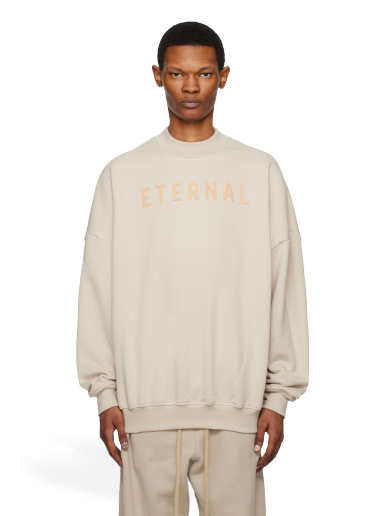Cветр Fear of God Flocked бежевий | FGE50-003AFLC
