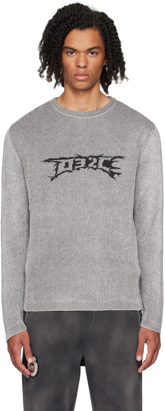 Cветр 032C Crewneck Nerve Shatter Сірий | F24-MRK-1531-150