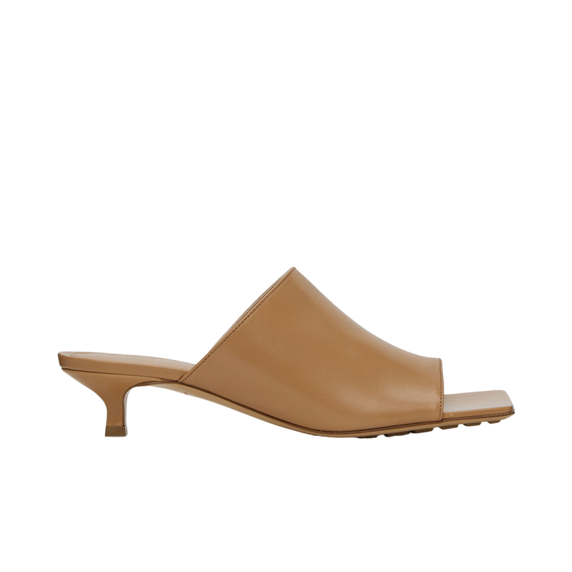 Кросівки та взуття Bottega Veneta Stretch Mules "Tan" бежевий | 690022 VBSF0