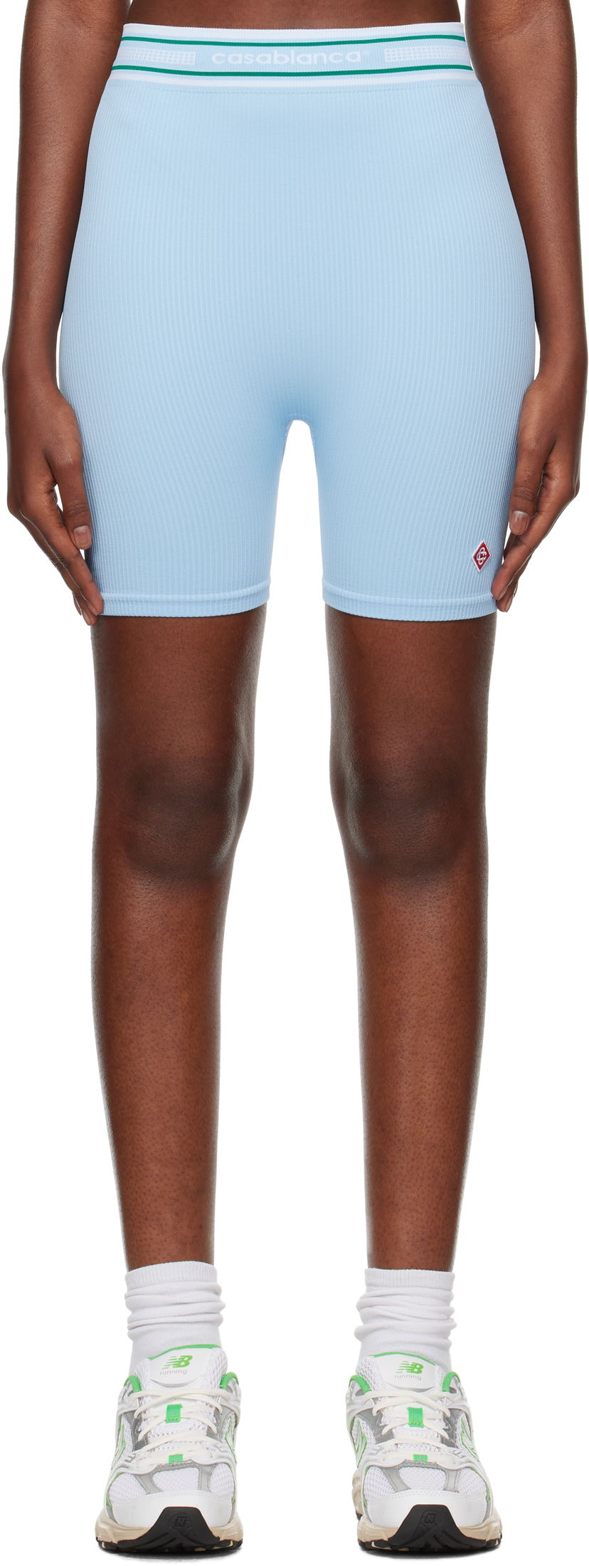 Шорти Casablanca Seamless Shorts Синій | WPF24-ACT-013-01