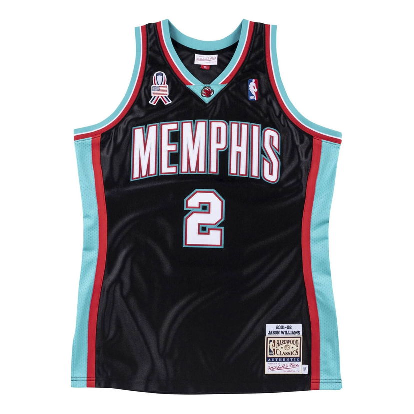 Джерсі Mitchell & Ness NBA Memphis Grizzlies 2001-02 Jason Williams Jersey чорний | AJY4GS18460-MGRBLCK01JWI
