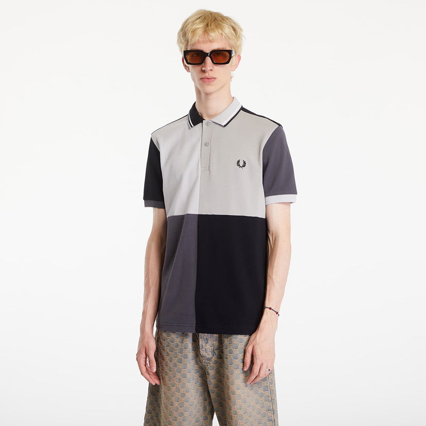 Сорочка поло Fred Perry Beams Grid Design Fp Polo T-Shirt Black чорний | SM7186 102