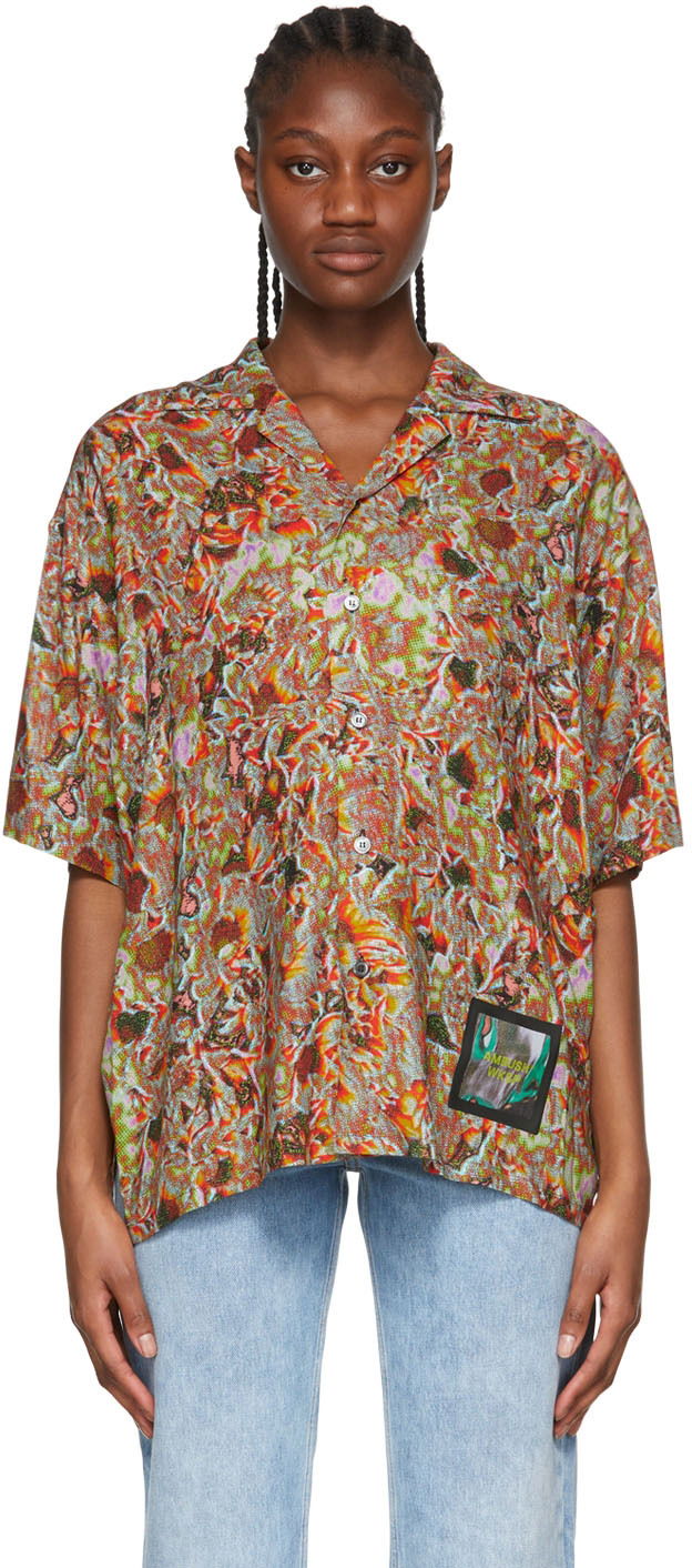 Сорочка Ambush AMBUSH Viscose Floral Shirt Різнокольоровий | BMGA056S22FAB0018484