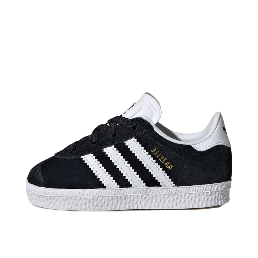 Кросівки та взуття adidas Originals Gazelle Comfort Closure Elastic Laces чорний | IH0338