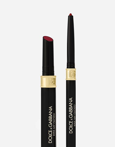 Духи та ароматизатори Dolce & Gabbana Dolce & Gabbana Lip Kit 05 Pout - Classic Red Liner and Soft Red Perlescent Gloss Бордовий | MKUPLIP0016V0004, 1
