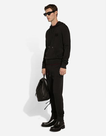 Спортивні штани Dolce & Gabbana Dolce & Gabbana Wool Jogging Pants чорний | GXU06ZJFMCZN2958, 1