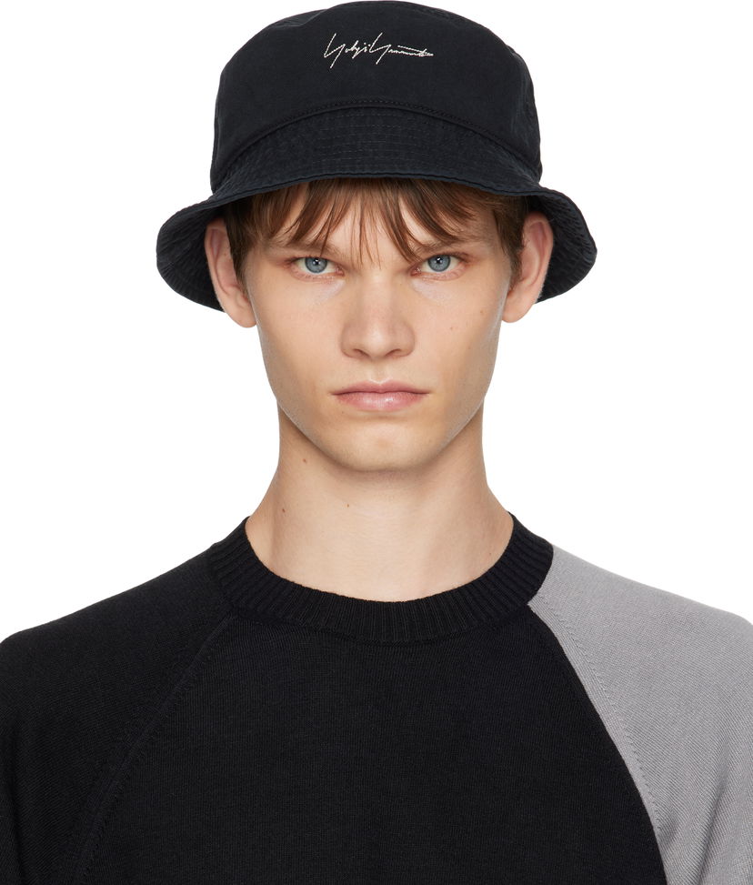 Капелюх Yohji Yamamoto Y-3 KRUO Bucket Hat by Yohji Yamamoto чорний | JZ0917