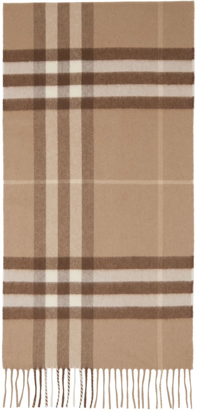 Шарф Burberry Classic Check Scarf Beige бежевий | 8016399