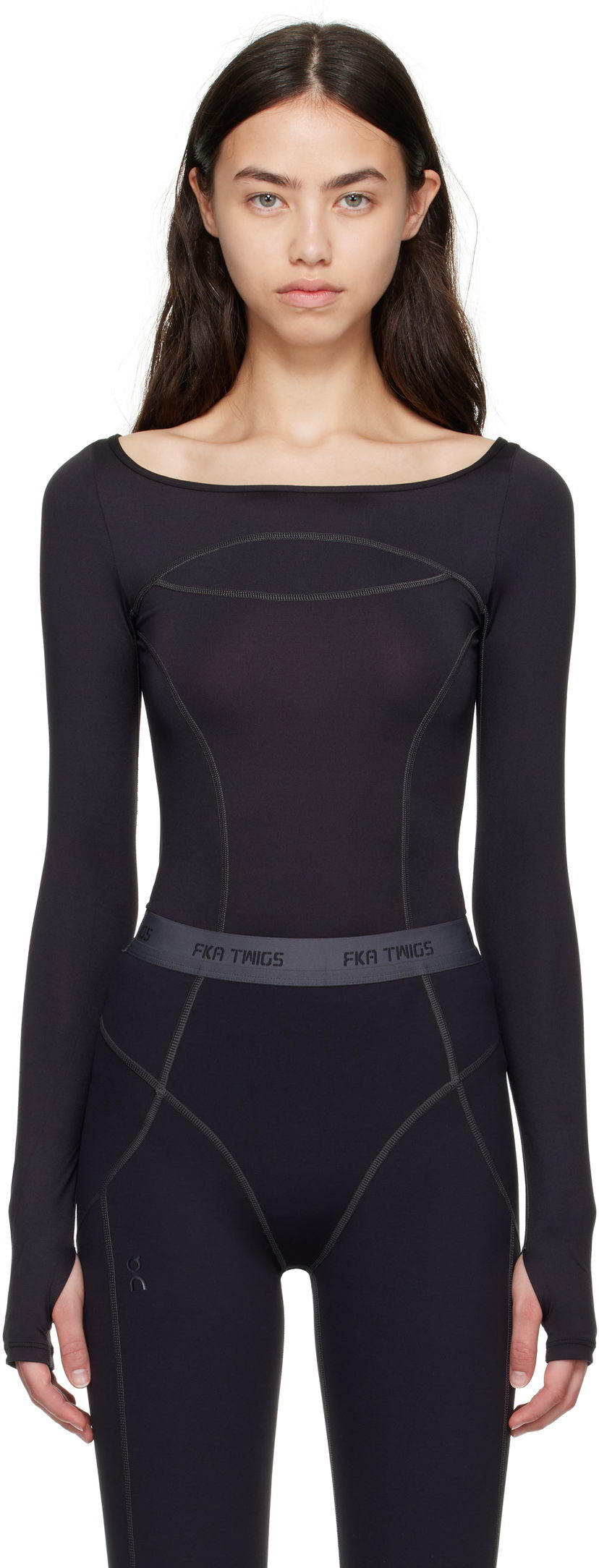 Футболка On Running FKA twigs Edition Studio Long Sleeve Top чорний | 1WF11620553
