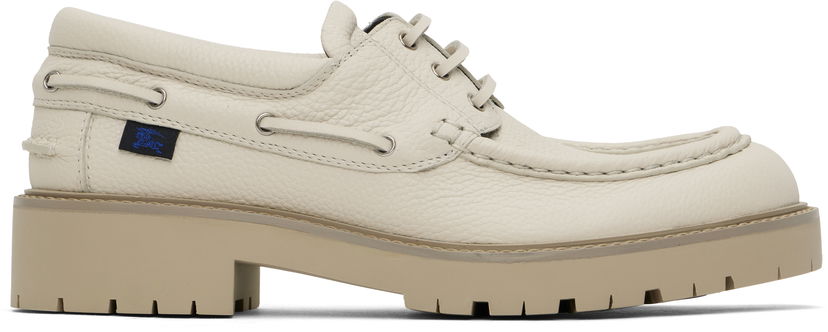 Одяг Burberry Burberry Raft Boat Shoes білий | 8101631