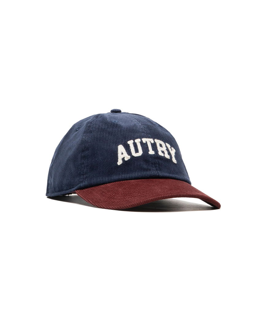 Кепка Autry Autry Corduroy Baseball Cap темно-синій | ACPUQ9BV
