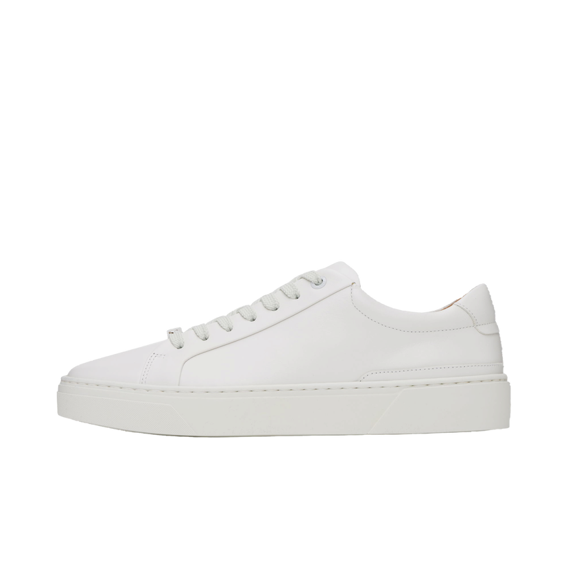 Кросівки та взуття BOSS Gary Leather Low-Top білий | 50536841