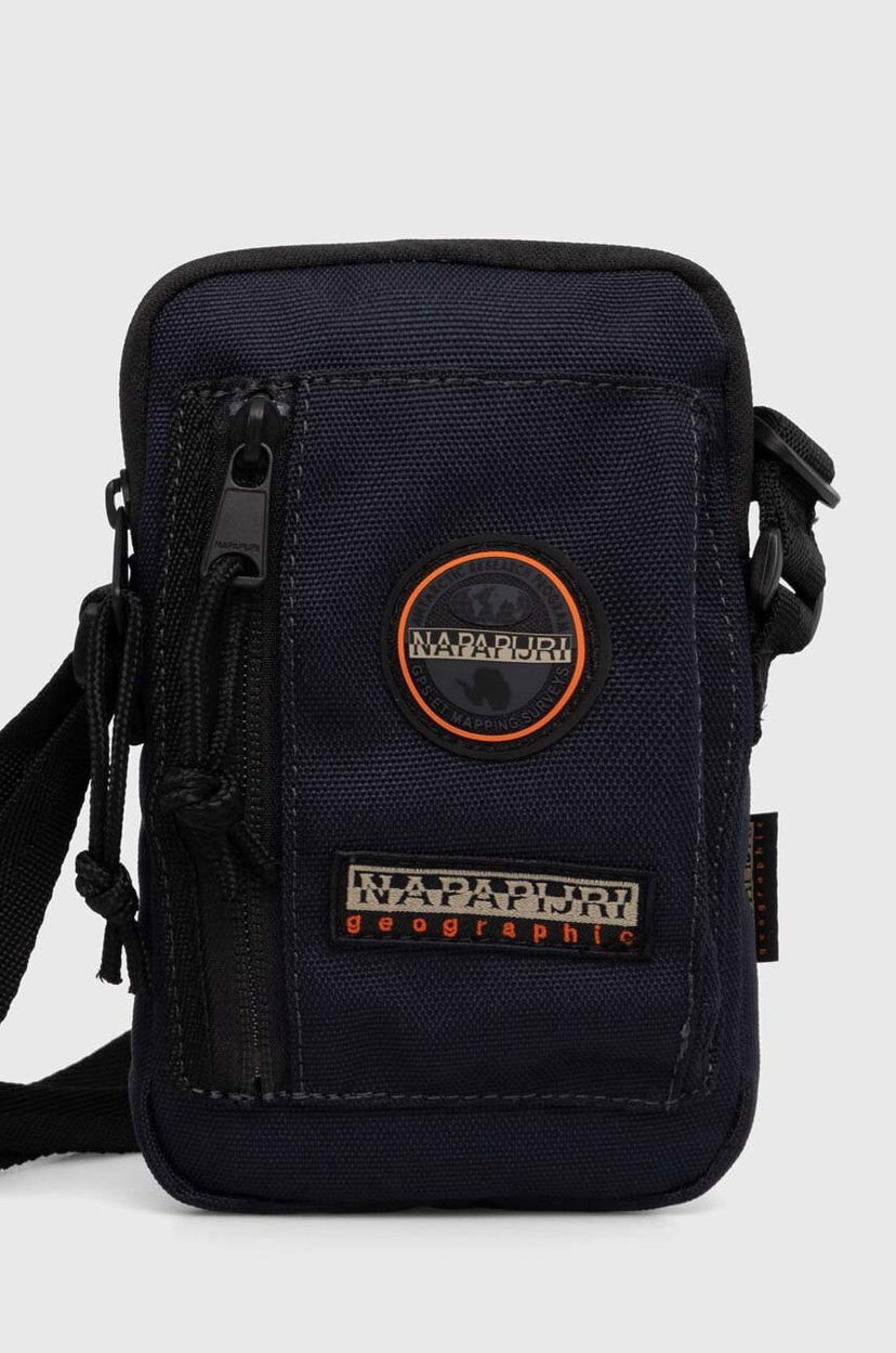 Поясна сумка Napapijri Napapijri H-Voyage Crossover Waist Bag темно-синій | NP0A4H671761