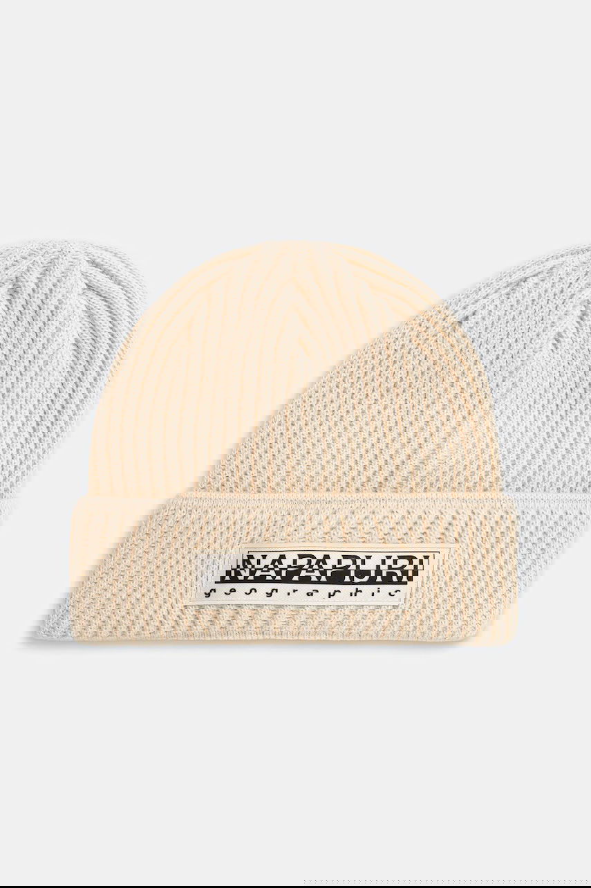 Шапка Napapijri Napapijri F-Vispa Beanie бежевий | NP0A4HXMN1J1, 0