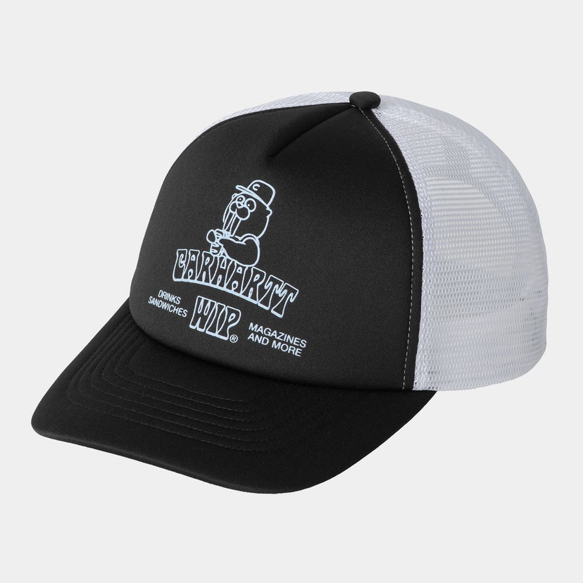 Кепка Carhartt WIP Sandwich Trucker Cap чорний | I035278_4