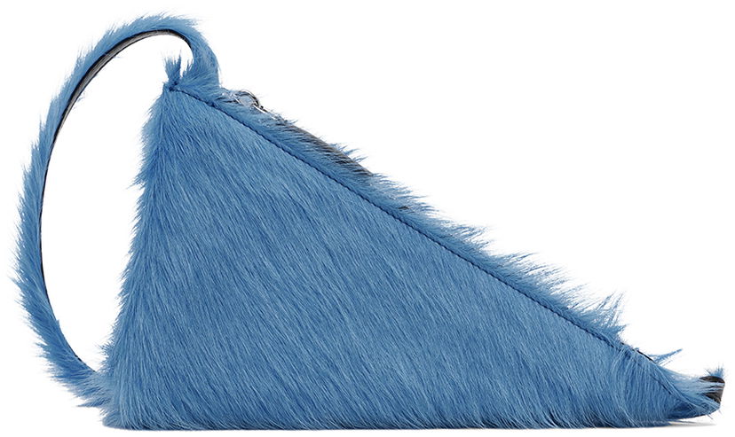 Сумка Marni Prisma Triangle Bag Синій | SBMQ0094Q0 P4122