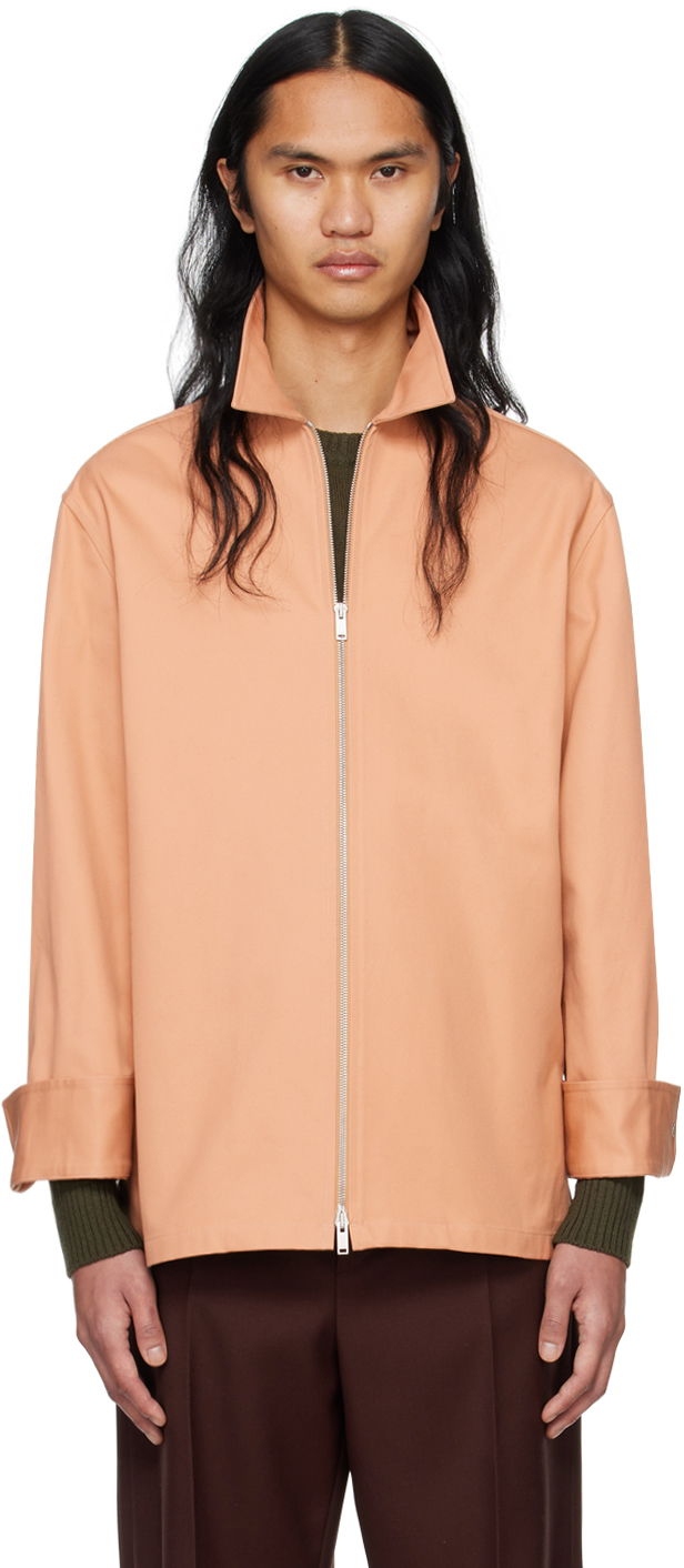 Сорочка Jil Sander Zip Shirt Рожевий | J22DL0178_J45217