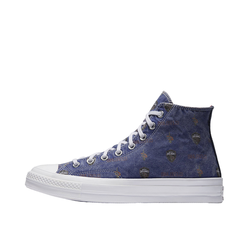 Кросівки та взуття Converse Chuck Taylor All Star 70 Hi Cleveland Cavaliers Franchise темно-синій | 161165C