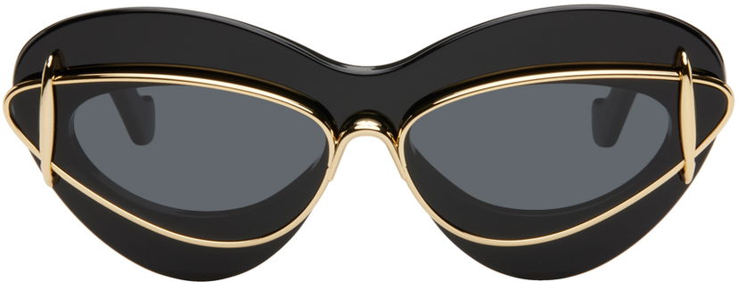 Сонцезахисні окуляри Loewe Cat-Eye Double Frame Sunglasses чорний | LW40119I 192337151095