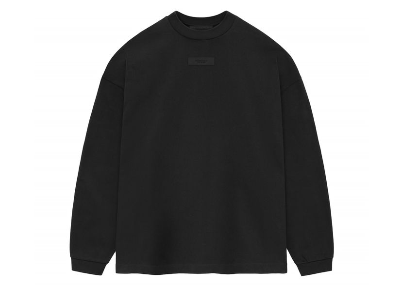Футболка Fear of God Core Collection L/S Tee Black чорний | 125SU244200F