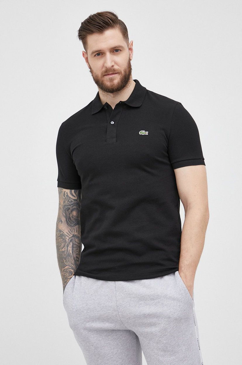 Сорочка поло Lacoste Polo чорний | PH4012