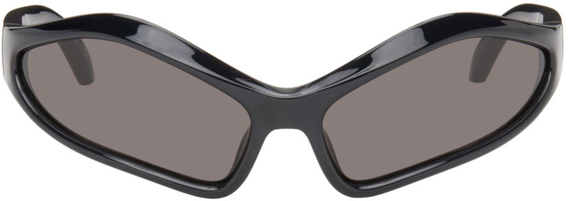 Сонцезахисні окуляри Balenciaga Fennec Oval Sunglasses Сірий | BB0314S