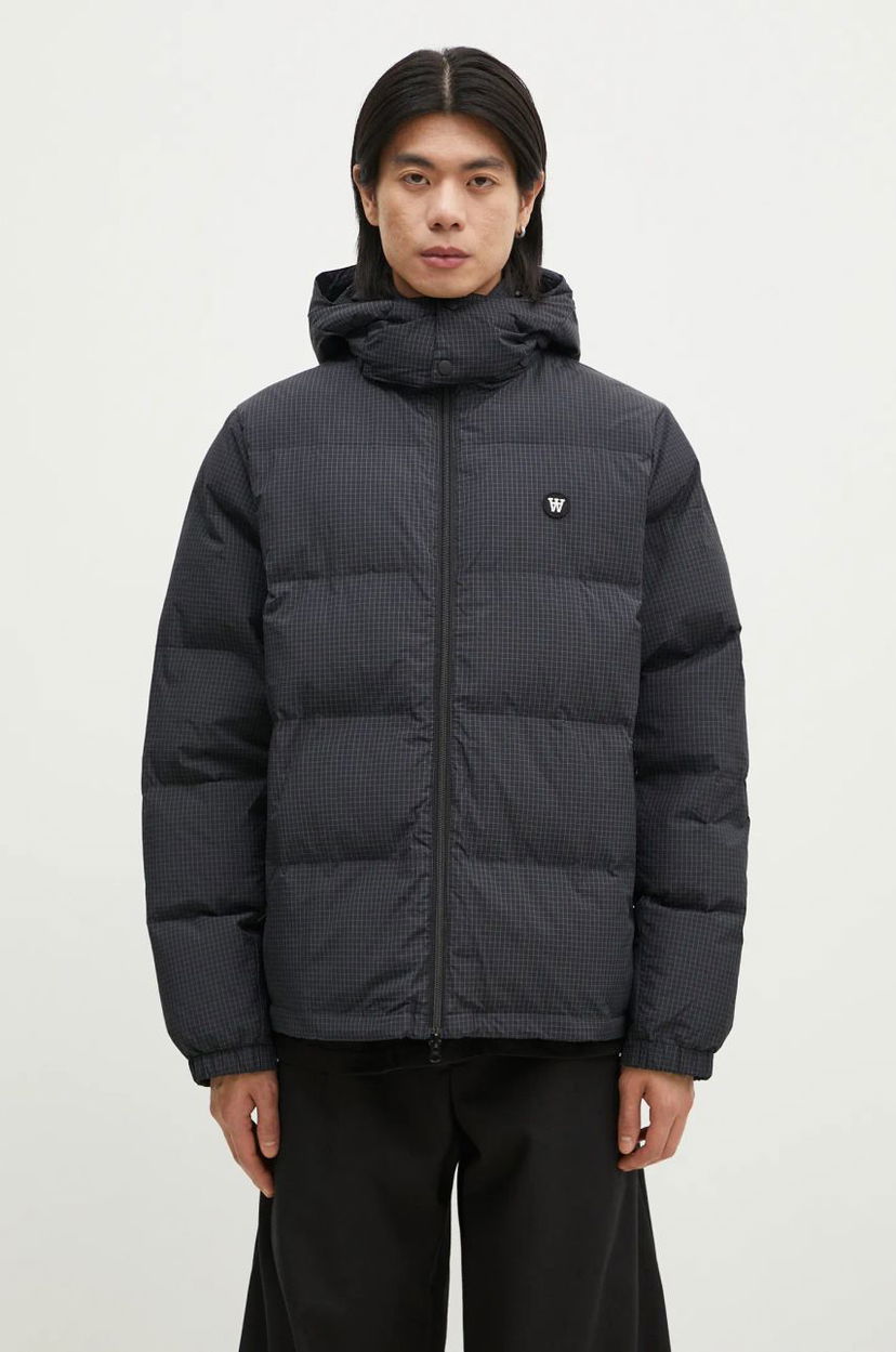 Пуховик WOOD WOOD Wood Wood Hen Ripstop Puffer Jacket чорний | 10325101.1629