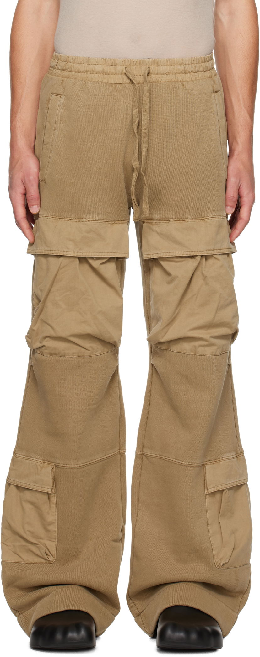 Штани карго Entire Studios Utility Cargo Pants бежевий | ES2341CO