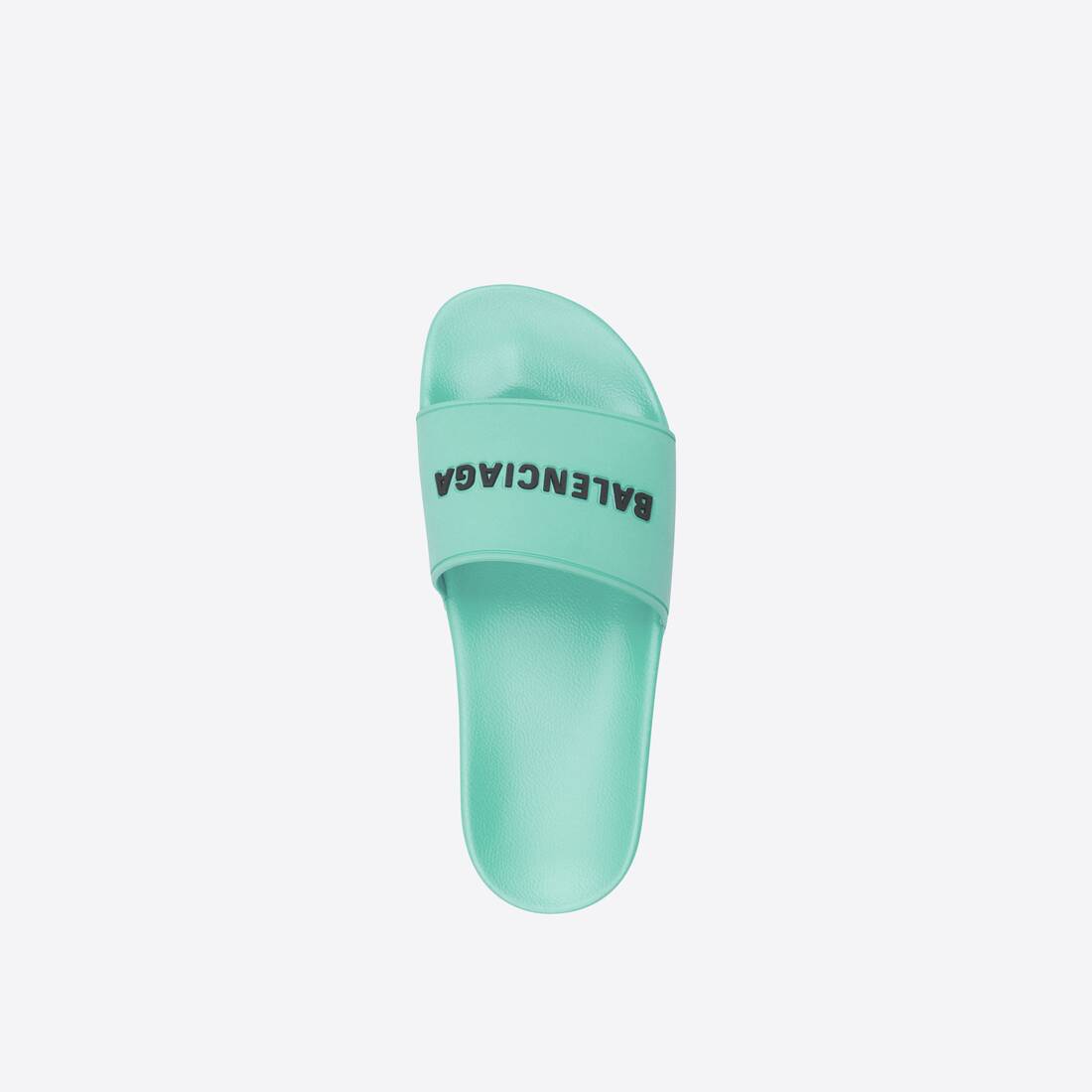 Кросівки та взуття Balenciaga Pool Slide Бірюзовий | 565547W1S803410, 1