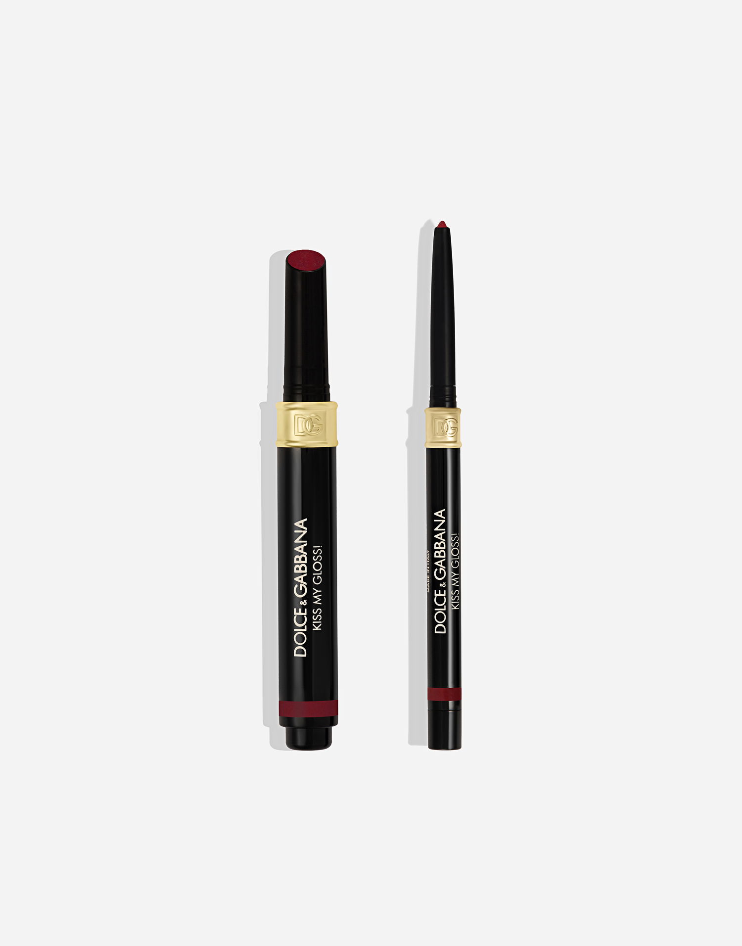 Духи та ароматизатори Dolce & Gabbana Dolce & Gabbana Lip Kit 05 Pout - Classic Red Liner and Soft Red Perlescent Gloss Бордовий | MKUPLIP0016V0004, 0