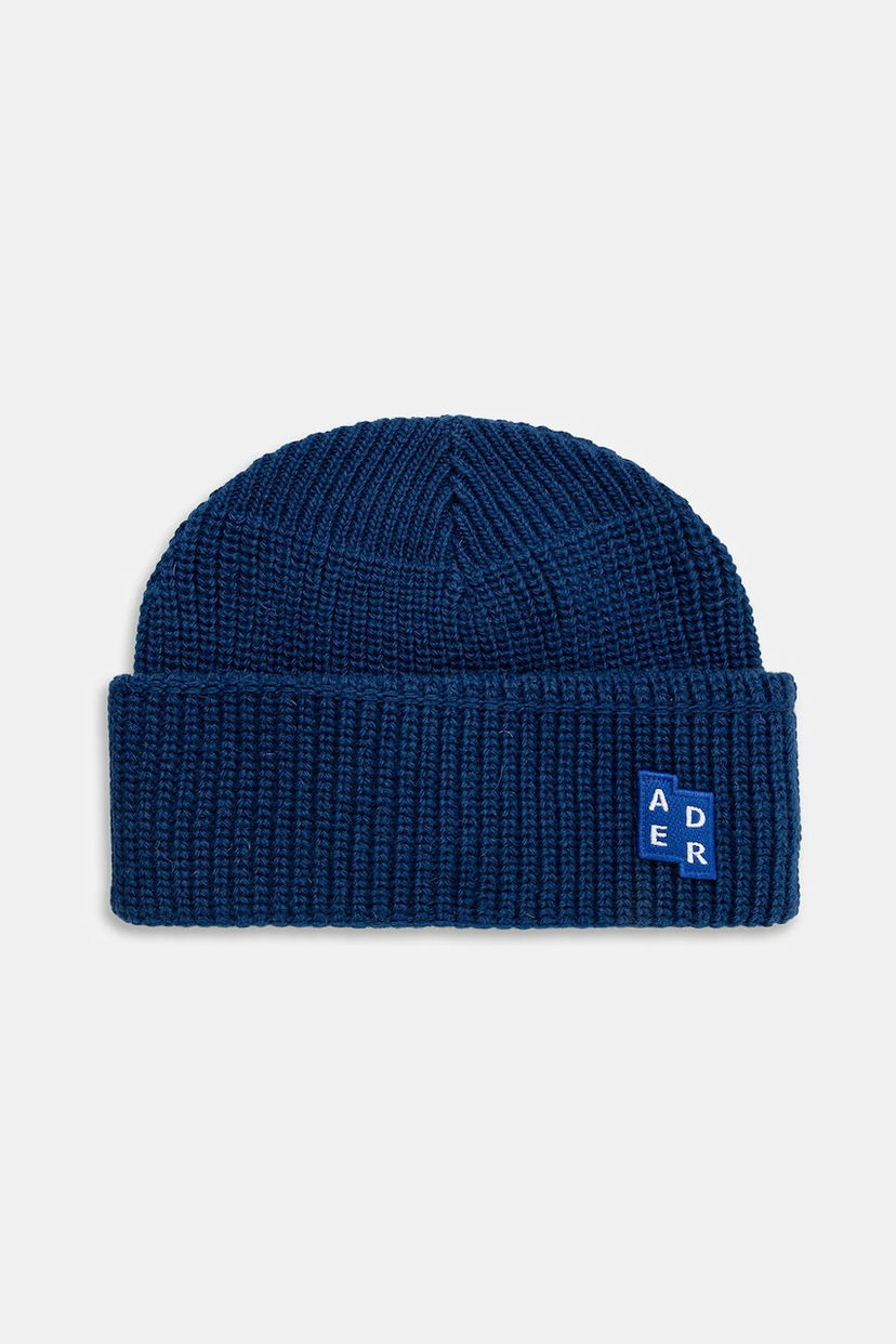 Шапка ADER ERROR Wool blend beanie Синій | BMSGFYHW0501NV