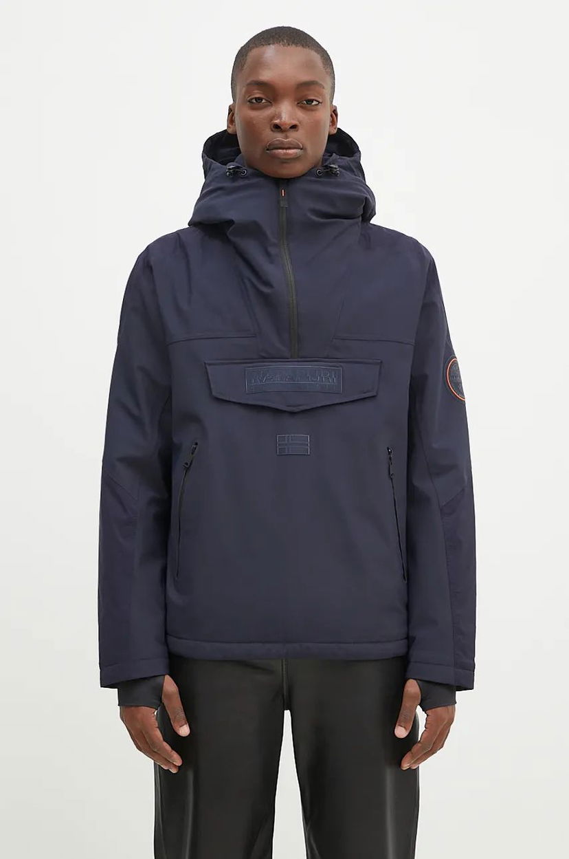 Парка Napapijri Rainforest Tech Winter Parka Синій | NP0A4I9C1761