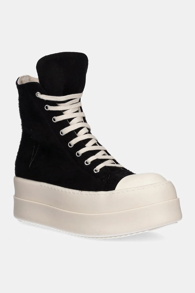 Кросівки та взуття Rick Owens Rick Owens DRKSHDW Double Bumper чорний | DS02E7831.BMOEM8