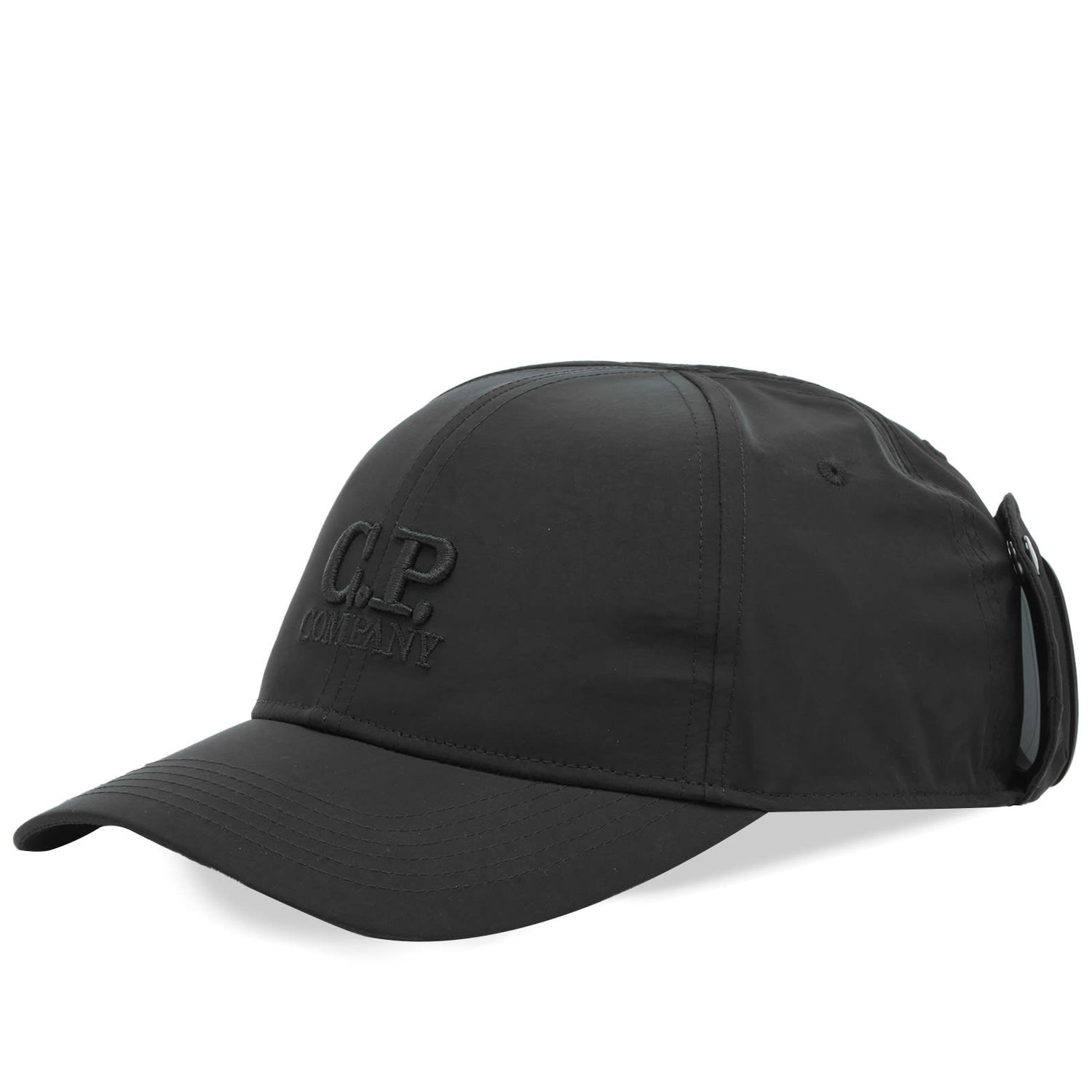 Кепка C.P. Company Chrome-R Goggle Cap чорний | CMAC146A-005904A-999, 0