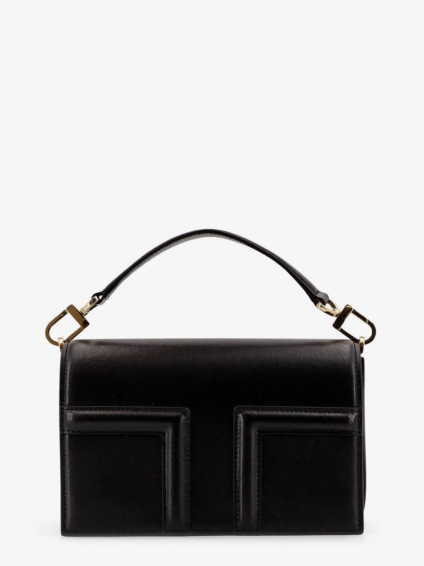 Сумочка TOTEME Toteme T-Flap Shoulder Bag чорний | 244WAL0049LE0025001