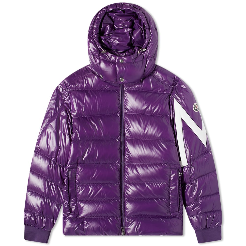 Пуховик Moncler Corydale Side Logo Jacket Фіолетовий | 1A001-01-68950-61C, 0