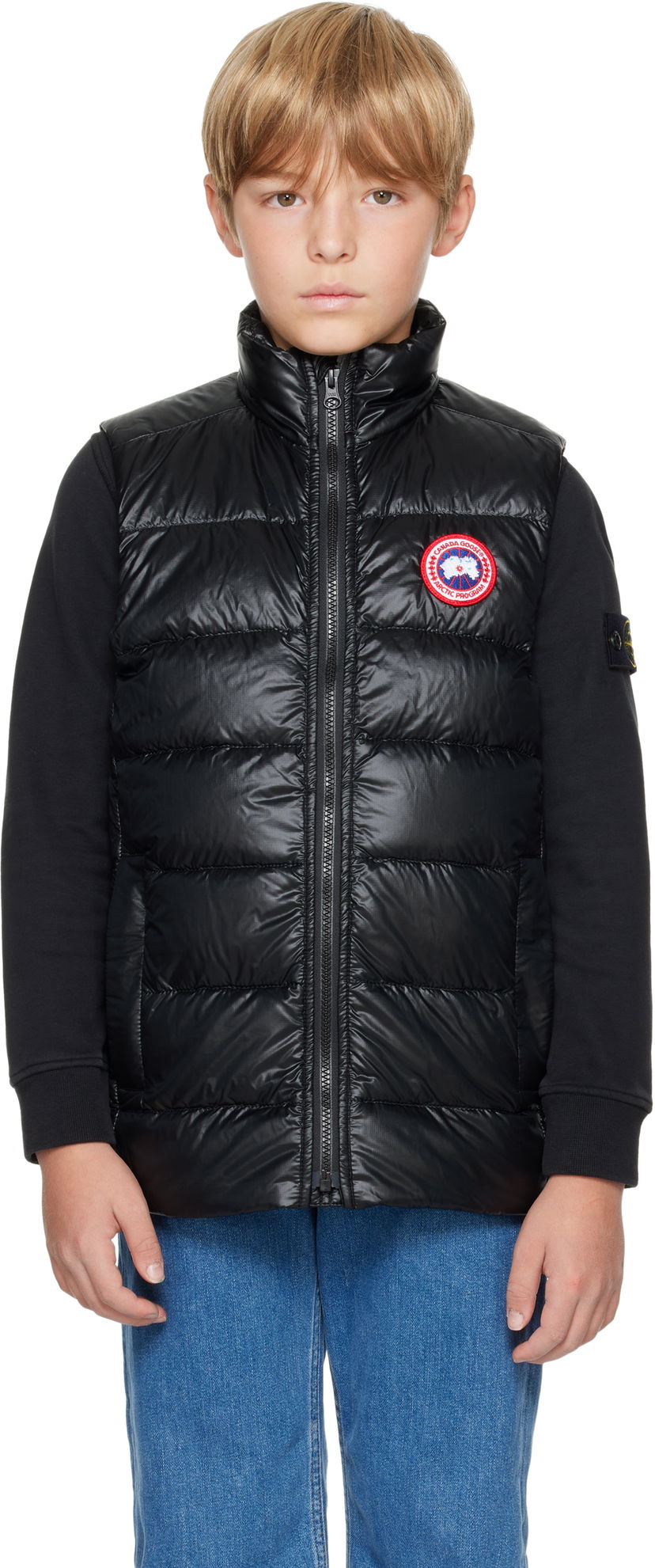 Жилет Canada Goose Kids' Crofton Down Vest чорний | 5472Y