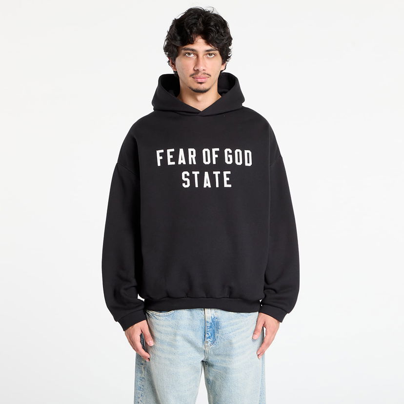 Світшоти Fear of God Fear of God Essentials 90's Hoodie чорний | 192SP256210F-861