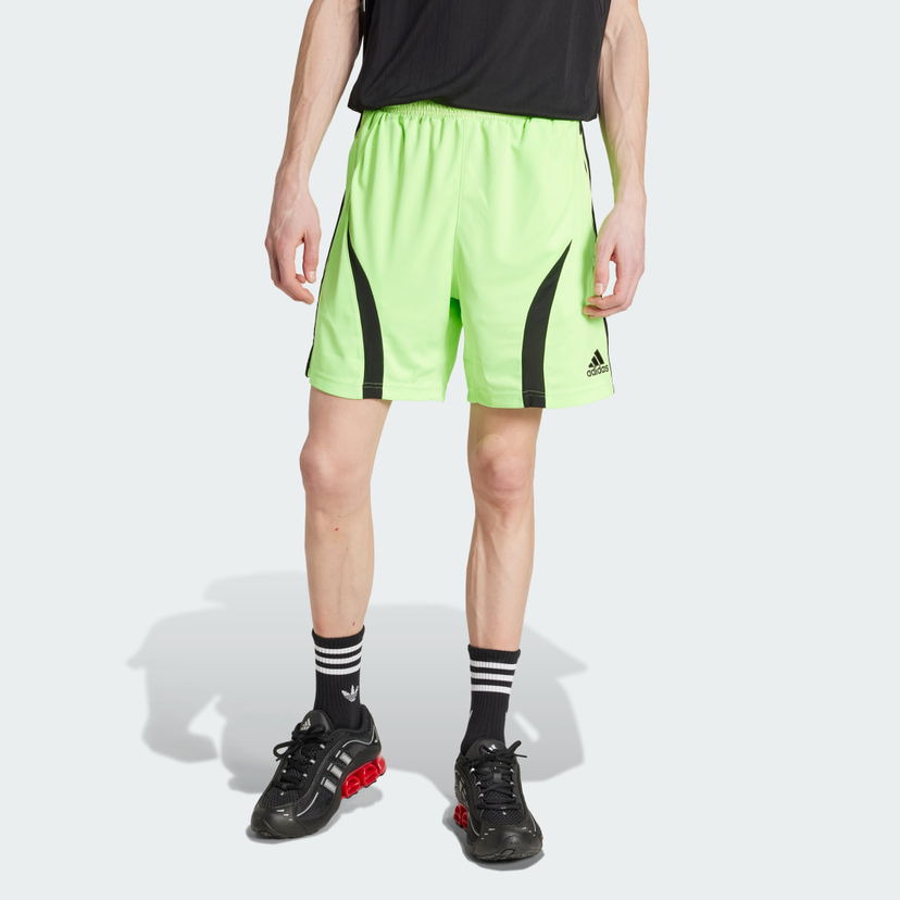 Шорти adidas Performance Adicolor Teamgeist Shorts Зелений | JW1349