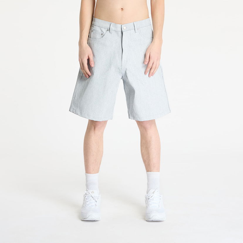Шорти Pleasures Pleasures Baggy Jorts 28 Сірий | P25SP031 WHITE