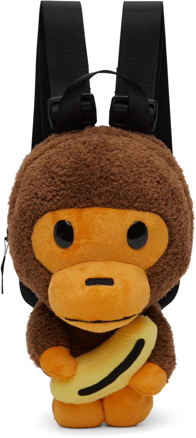 Рюкзак BAPE A Bathing Ape Baby Milo Banana Plush Backpack Коричневий | 002BAL303004K