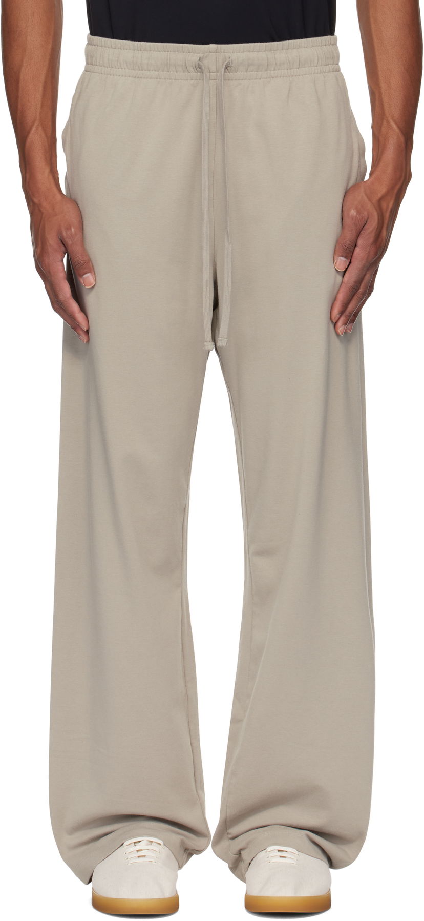 Спортивні штани SKIMS SKIMS Lounge Relaxed Straight Leg Sweatpants Сірий | BO-STR-5324M