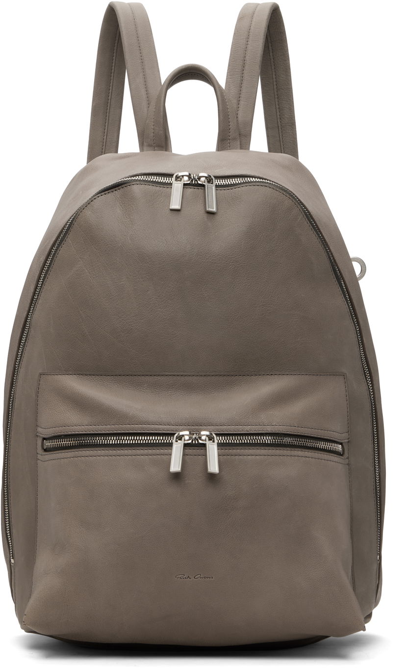 Рюкзак Rick Owens Rick Owens Concordians Soft Buffalo Backpack Сірий | RA02E0771 LBU