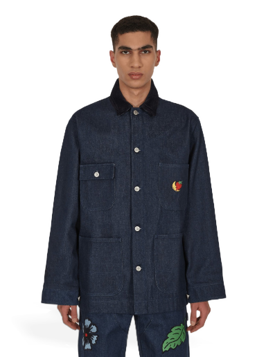 Куртка Sky High Farm Embroidered Denim Chore Coat темно-синій | SHF01C002 1