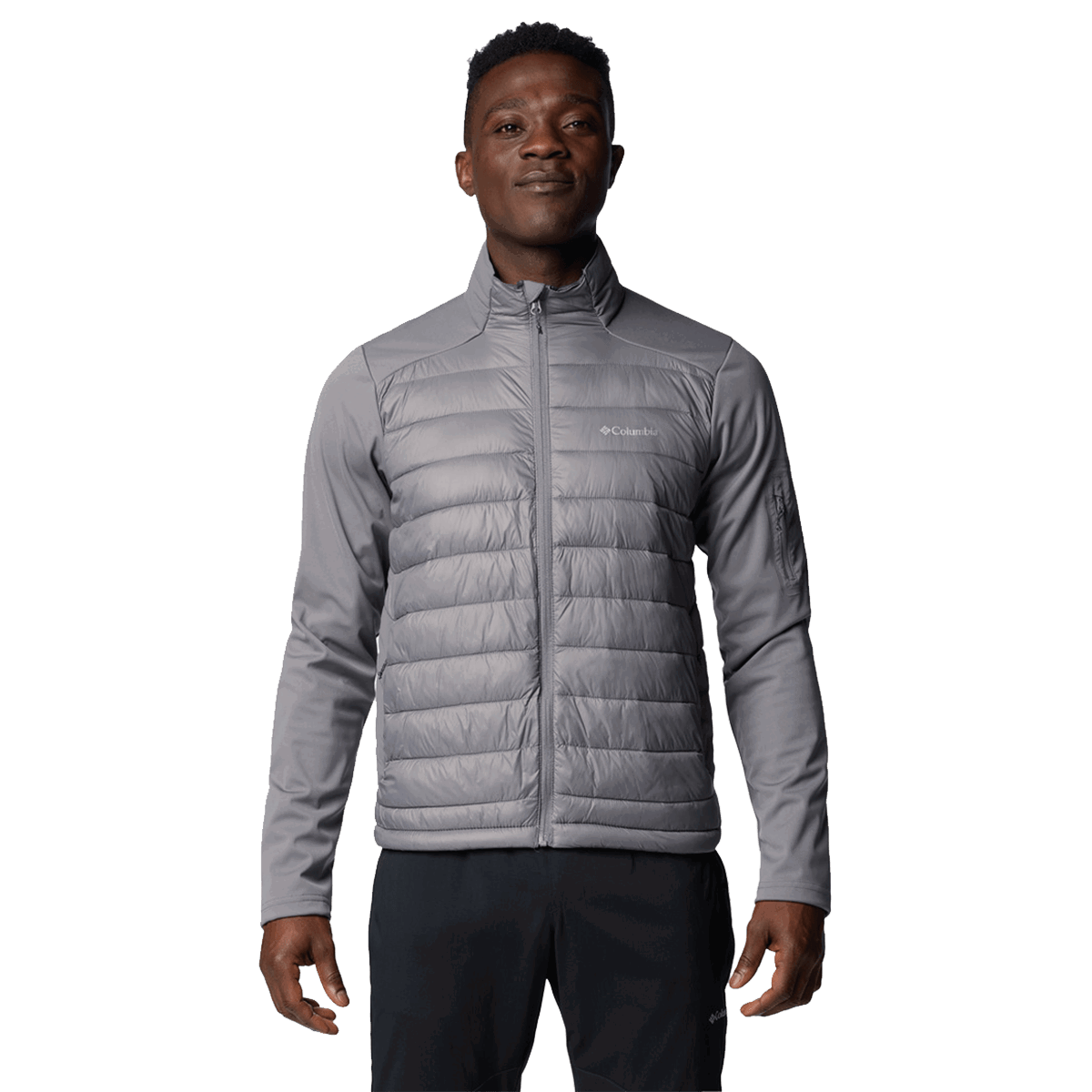 Пуховик Columbia Tech™ Hybrid Softshell Сірий | 2090384023, 0