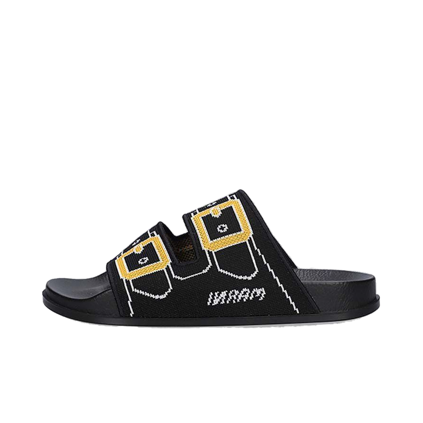 Кросівки та взуття Marni Sandal Slides чорний | SAMR003802.P4547