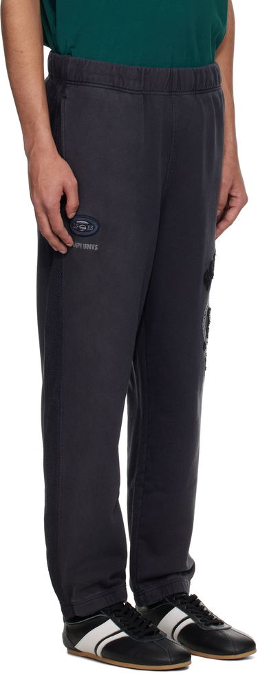 Спортивні штани AAPE by A Bathing Ape AAPE by A Bathing Ape 'AAPE' Main Sweatpants чорний | AAPPTMB684XXNBKL, 1