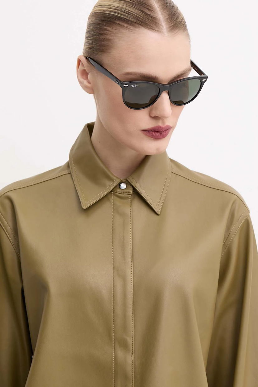 Сонцезахисні окуляри Ray-Ban Ray-Ban Wayfarer II Sunglasses чорний | 0RB2185.901/31.55