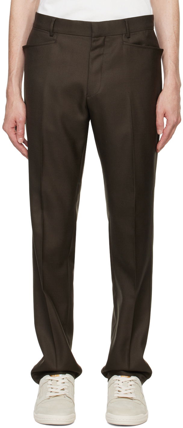Штани Tom Ford Brown Atticus Western Pocket Trousers чорний | PLAW01-WMS22